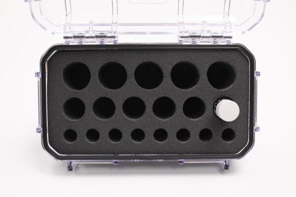 Evergreen EMT EMS Lockable Narcotics and Medication Storage Boxes / IP67 Waterproof/Airtight Dustproof for Ambulance, Emergency Services, Home Medication Storage (Narcotics Foam + Clear) - Image 2