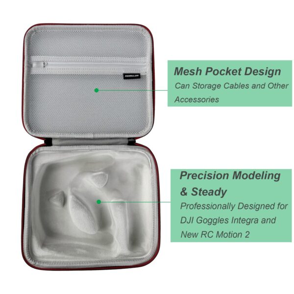 Fuimllar Hard Shell Storage Bag for DJI Avata Drone Pro-View Combo and DJI RC Motion 2 Controller - Image 7
