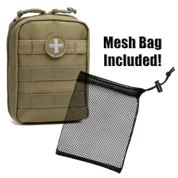 Orca Tactical MOLLE EMT Medical First Aid IFAK Utility Pouch (Bag Only) (Olive Drab Green) - Image 5