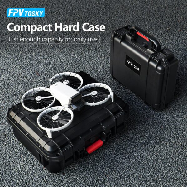 FPVtosky Hard Case for DJI Flip Accessories, Compact Waterpoof Carrying Case for DJI Flip Drone with RC-N3 Portable Bag for DJI Flip with RC N3, 3 Batteries and More Accessories [CASE ONLY] - Image 8