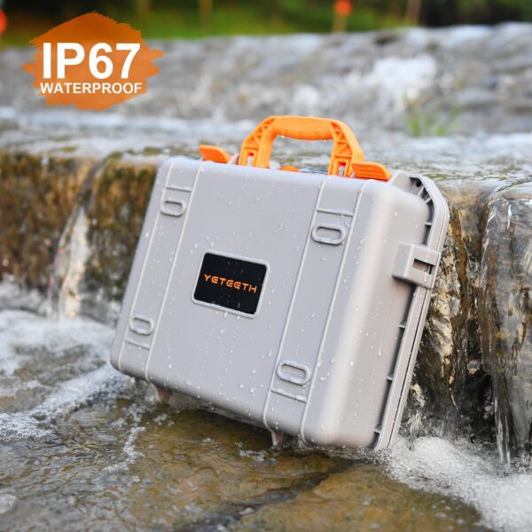 keketoha Hard Case for DJI Mini 3 Pro/Mini 3/Mini 4 Pro, Waterproof Pressure Resistant Carrying Case for DJI Mini 4 Pro/Mini 3 Pro/Mini 3 Accessories - Fits Latest DJI RC (Included Neck Strap) - Image 4