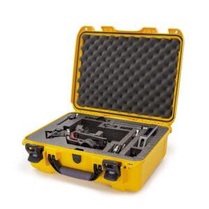 Nanuk 930 Waterproof Hard Case with Foam Insert for DJI RS 3/RS 3 Pro Combo, Yellow