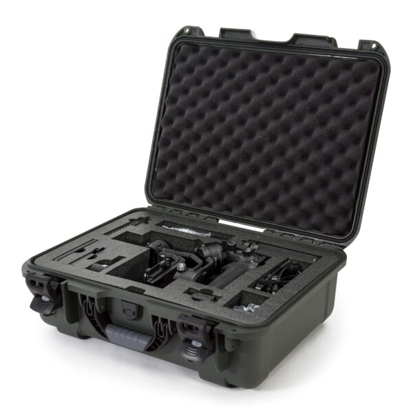 Nanuk Waterproof Hard Case with Foam Insert for DJI Ronin RSC 2 and Pro Combo Version - Olive