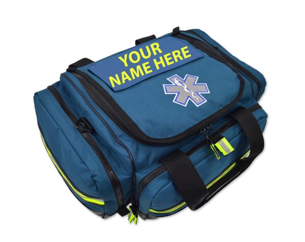 Lightning X Modular Large EMT Medic First Responder EMS Trauma Jump Bag w/Embroidered Name - BLUE