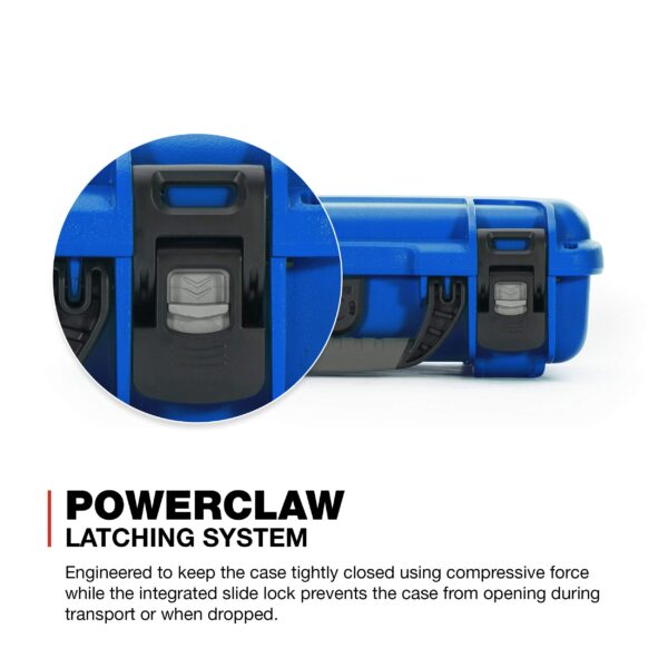 Nanuk 909 Waterproof Hard Case with Foam Insert - Blue - Image 5