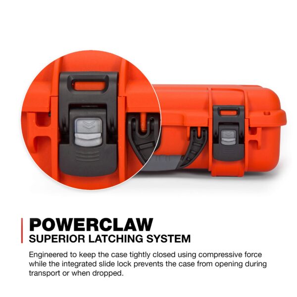 Nanuk 910 Waterproof Hard Case with Foam Insert for DJI Mini SE Fly More Kit - Orange, (910-MAVMSE3) - Image 6