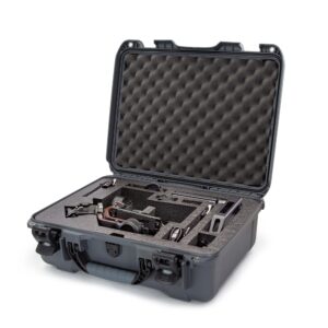Nanuk 930 Waterproof Hard Case with Foam Insert for DJI RS 3/RS 3 Pro Combo, Graphite
