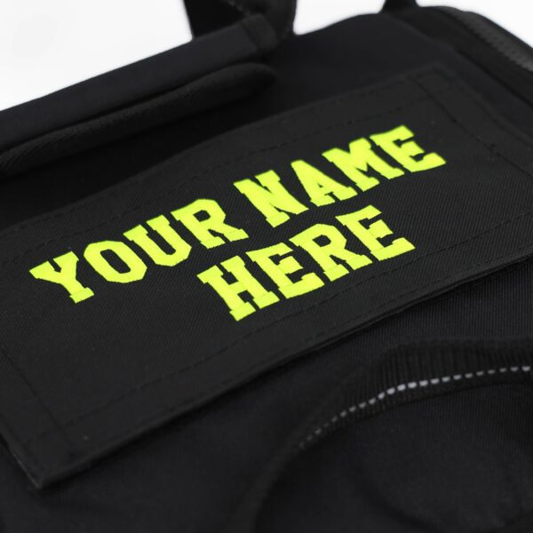 Lightning X Customizable Large EMT Medic First Responder EMS Trauma Jump Bag w/Embroidered Name - BLACK - Image 6