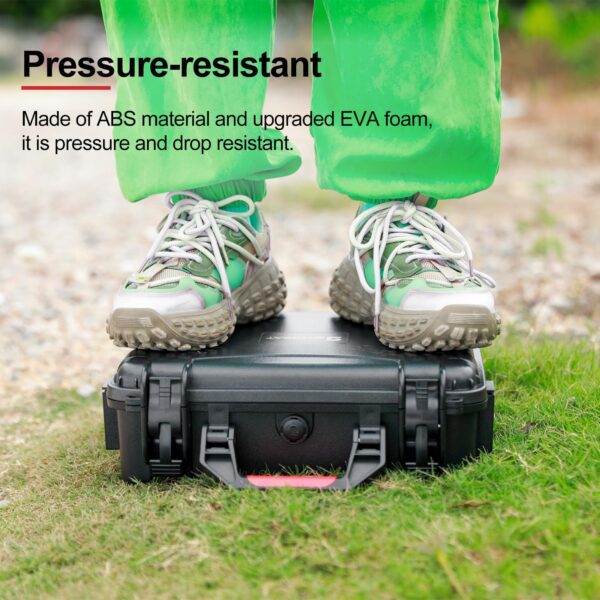 Skyreat Mini 4 Pro Hard Case, Waterproof Hard Shell Storage Bag for DJI Mini 4 Pro Drone Fly More Combo with DJI RC 2 Controller Accessories - Image 3