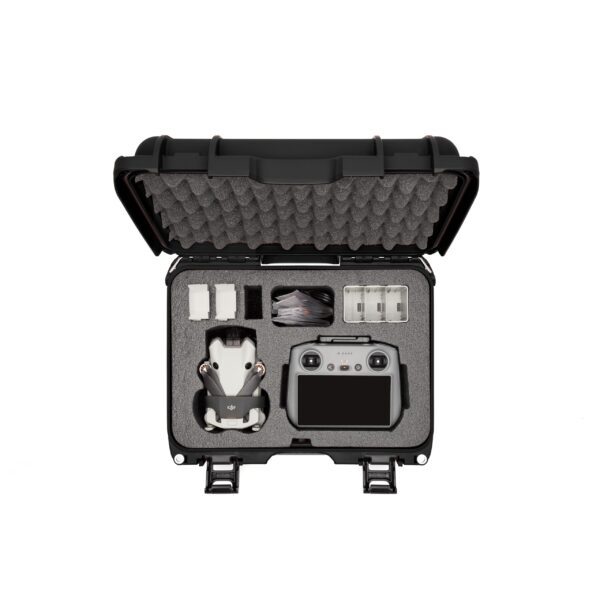 Nanuk 915 Waterproof Hard Case with Foam Insert for DJI Mini 4 Fly More (also fits previous version/DJI Mini 3) - Black - Image 9