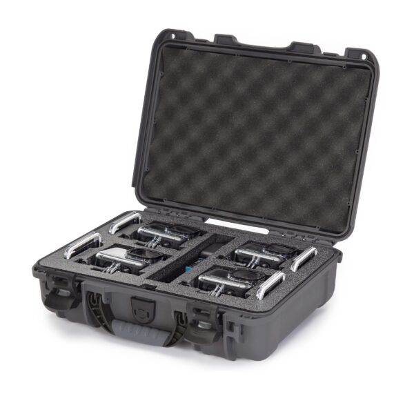 Nanuk 910 Waterproof Hard Case with Foam Insert for Four GoPro Hero 9 & 10 - Graphite,910-4GOPH97 - Image 10