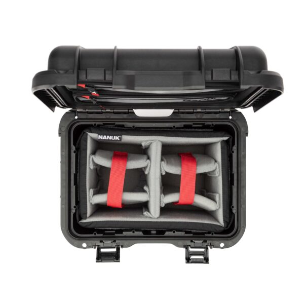 Nanuk T20 IP67 Waterproof, Dustproof, and Impact-Resistant Top Loader Case with Pro Photo Kit (Black) - Image 6