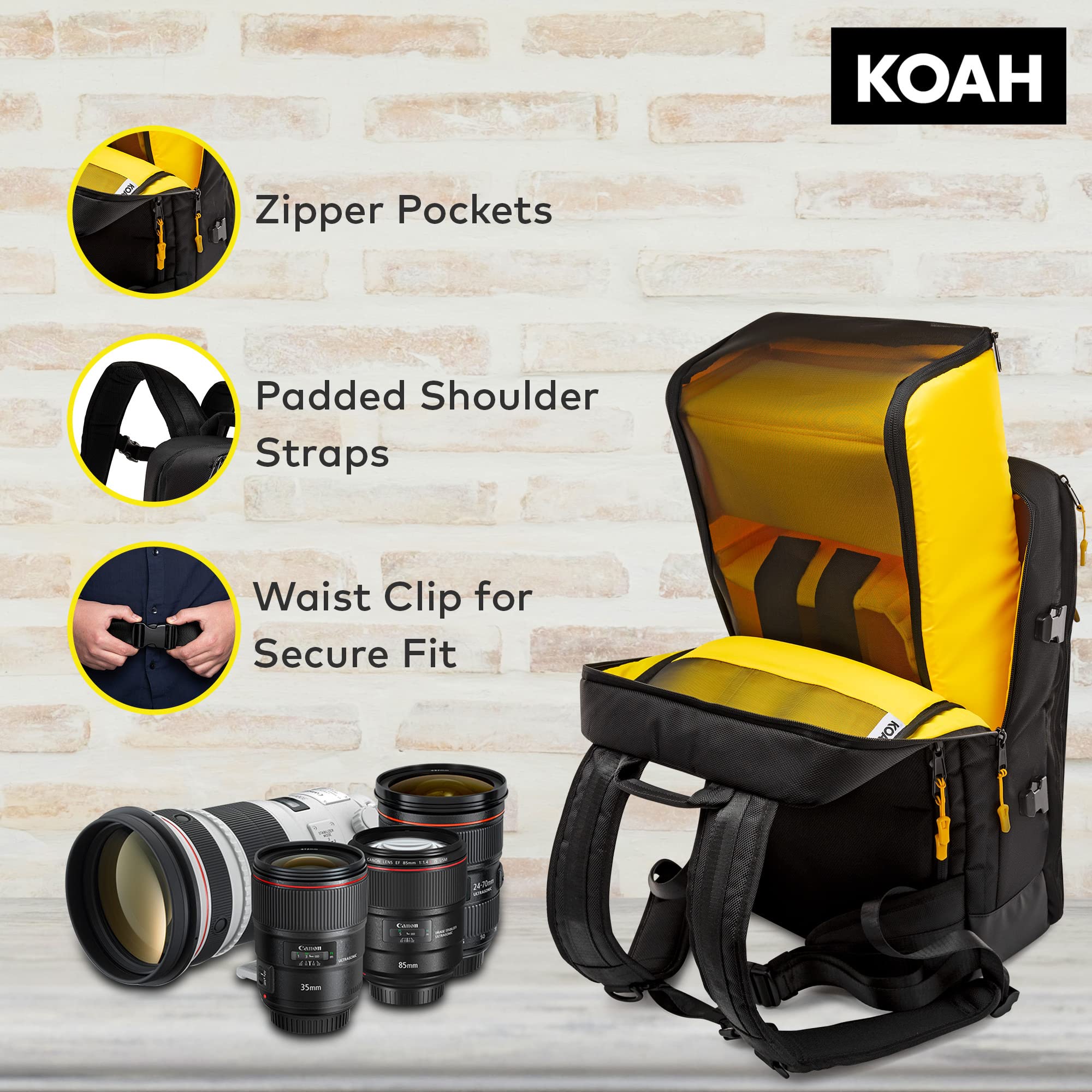 Koah Pro Stillwell Avant-Garde Camera Backpack - Image 3