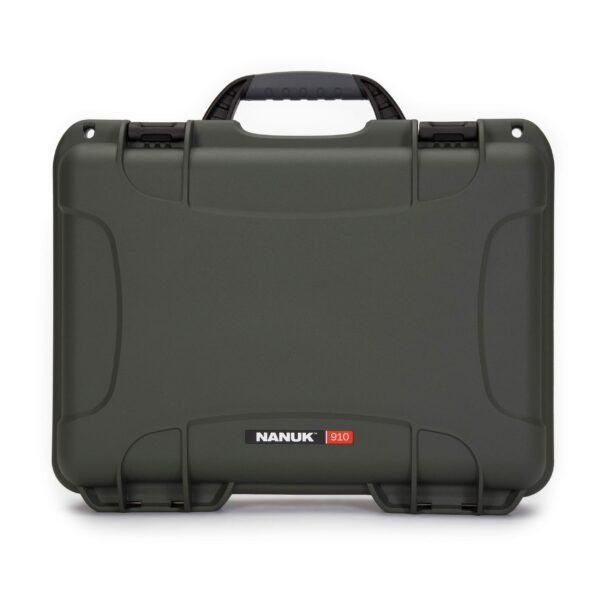 Nanuk 910 Waterproof Hard Case with Foam Insert for DJI Osmo Mobile 6 Vlog Combo, Olive - Image 8