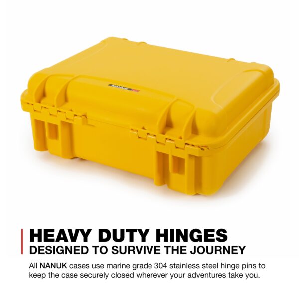 Nanuk Waterproof Hard Case with Foam Insert for DJI Ronin RS 2 and Pro Combo Version - Yellow (930-RONS24) - Image 3