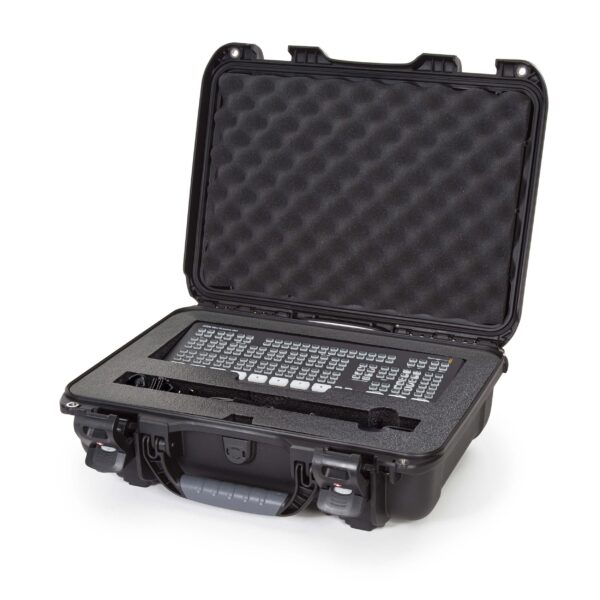 Nanuk 923 Waterproof Hard Case with Foam Insert for Blackmagic Design ATEM Mini Extream ISO, Black - Image 3