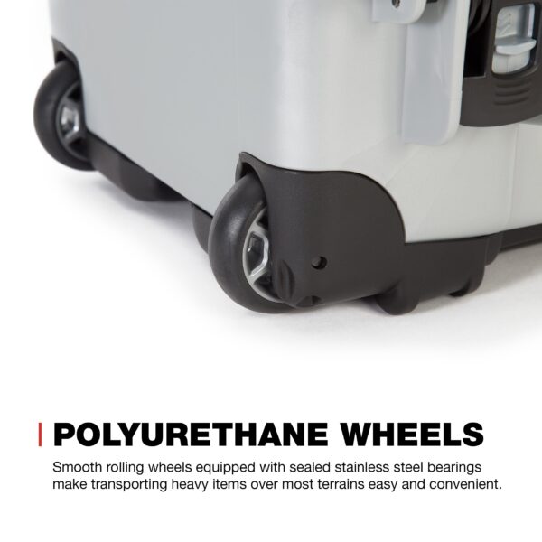 Nanuk Wheeled Series 935 Lightweight NK-7 Resin Waterproof Protective Case and Padded Divider - Silver - Image 9