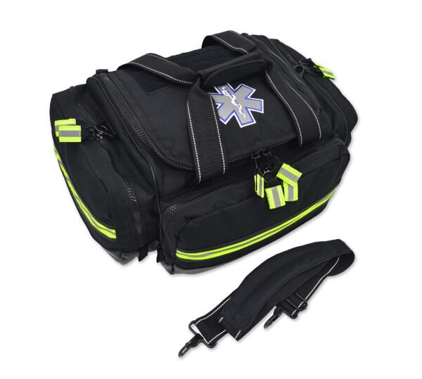Lightning X Modular Large EMT Medic First Responder EMS Trauma Jump Bag w/Embroidered Name - BLACK - Image 8