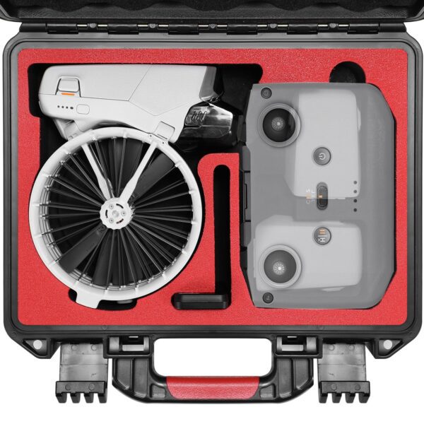 FPVtosky Hard Case for DJI Flip Accessories, Compact Waterpoof Carrying Case for DJI Flip Drone with RC-N3 Portable Bag for DJI Flip with RC N3, 3 Batteries and More Accessories [CASE ONLY]