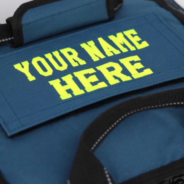 Lightning X Customizable Large EMT Medic First Responder EMS Trauma Jump Bag w/Embroidered Name - BLUE - Image 8