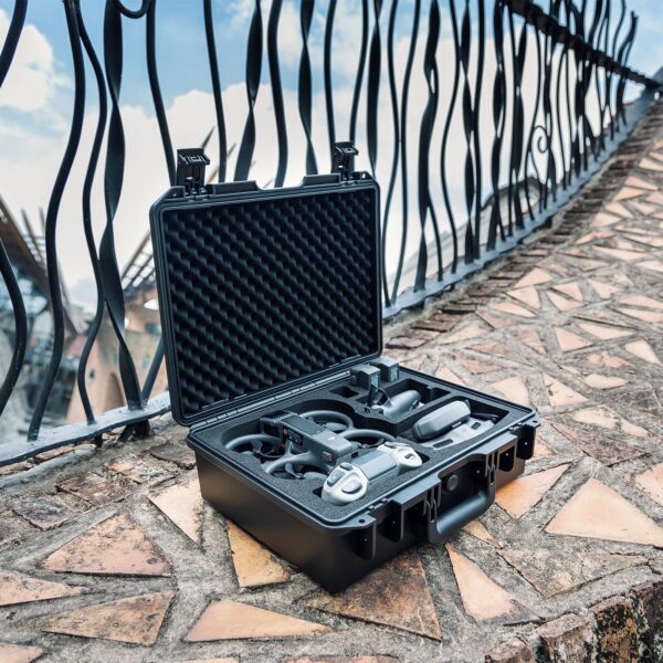 Lykus Titan AT200 Waterproof Hard Case for DJI Avata 2,Goggles 3,RC Motion 3,FPV Remote Controller 3, Support Up to 7 batteries [CASE ONLY] - Image 3