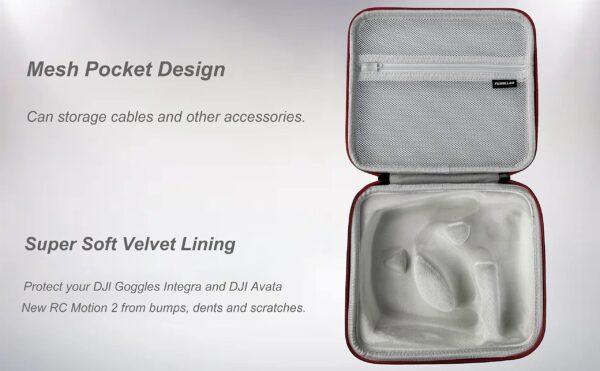 Fuimllar Hard Shell Storage Bag for DJI Avata Drone Pro-View Combo and DJI RC Motion 2 Controller - Image 6