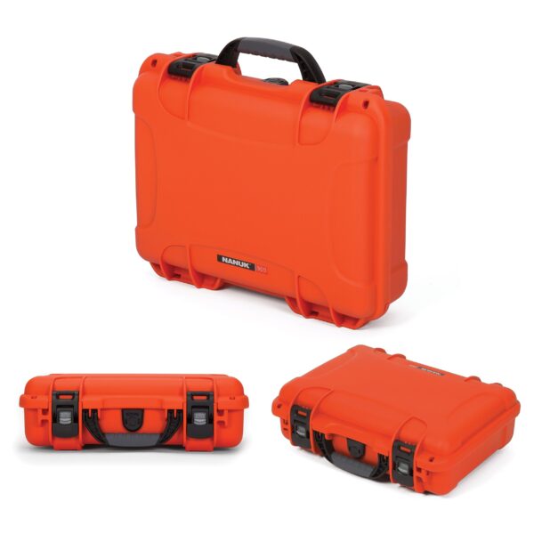Nanuk 910 Waterproof Hard Case Empty - Orange + Nanuk Foam Inserts for 910 Nanuk Case, Black - Image 4