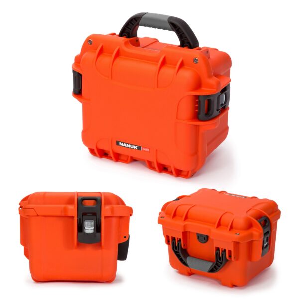 Nanuk 908 Waterproof Hard Case with Padded Dividers - Orange - Image 6