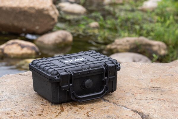 MEIJIA Portable All Weather IP67 Waterproof Protective Case, Hard Case,Camera Case With Customizable Foam,Fit Use of Drones, Cameras,Equipments (Black, 8.12x6.56x3.56inches) - Image 6