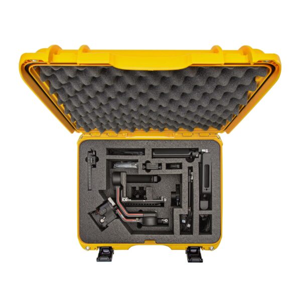 Nanuk 930 Waterproof Hard Case with Foam Insert for DJI RS 3/RS 3 Pro Combo, Yellow - Image 8