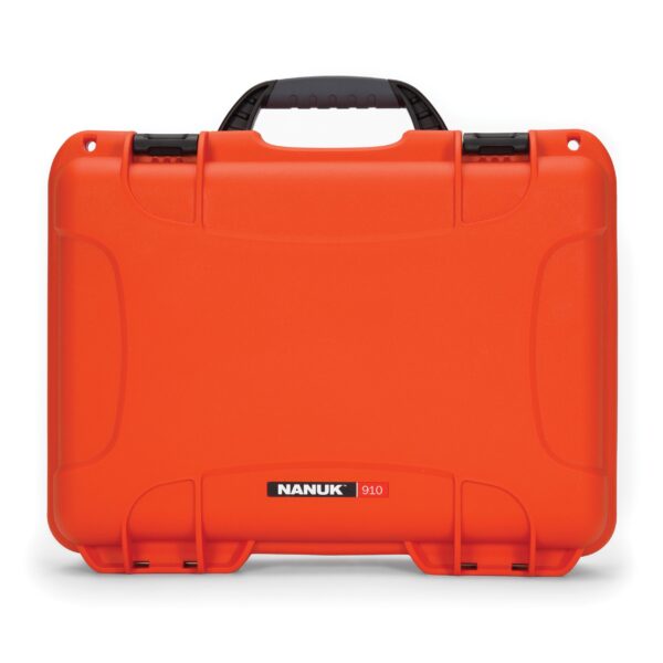 Nanuk 910 Waterproof Hard Case Empty - Orange + Nanuk Foam Inserts for 910 Nanuk Case, Black - Image 5