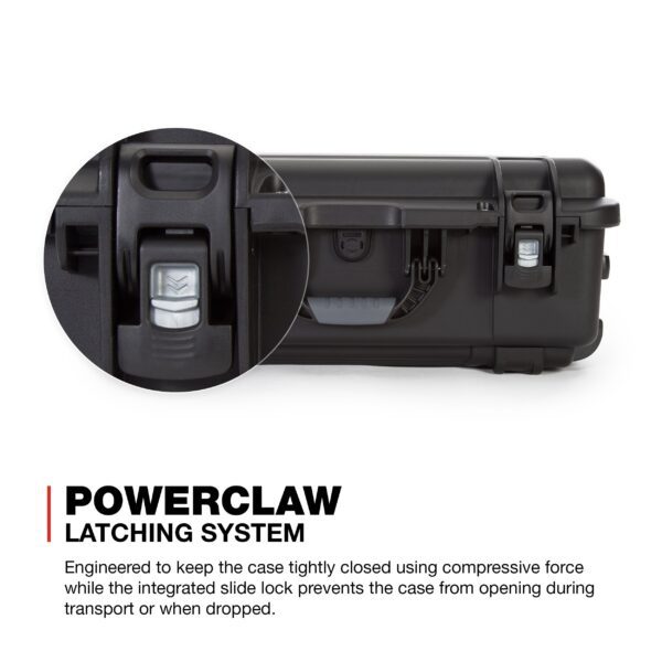 Nanuk Wheeled Series 935 Lightweight NK-7 Resin Waterproof Protective Case and Padded Divider - Black - Image 8