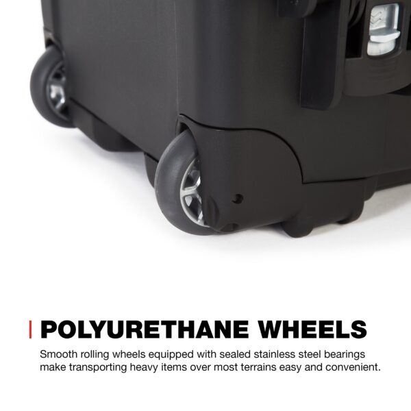 Nanuk Wheeled Series 935 Lightweight NK-7 Resin Waterproof Protective Case and Padded Divider - Black - Image 9