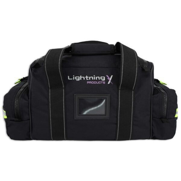 Lightning X Customizable Large EMT Medic First Responder EMS Trauma Jump Bag w/Embroidered Name - BLACK - Image 7