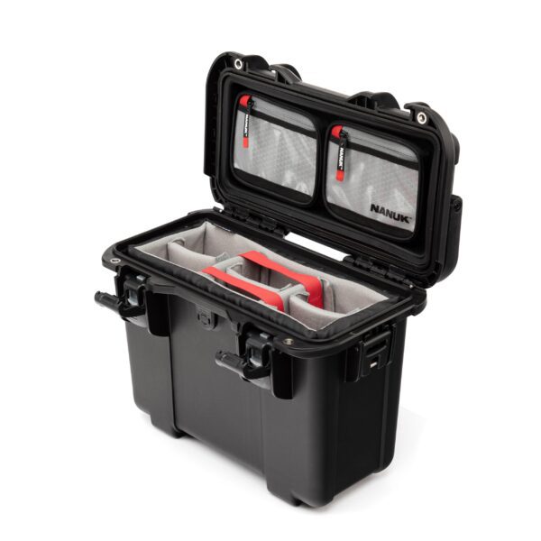 Nanuk T30 IP67 Waterproof, Dustproof, and Impact-Resistant Top Loader Case with Pro Photo Kit (Black)
