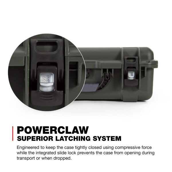 Nanuk Waterproof Hard Case with Foam Insert for DJI Ronin RSC 2 and Pro Combo Version - Olive - Image 4