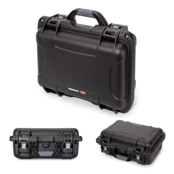 Nanuk 915 Waterproof Hard Case with Custom Insert for DJI Mini 3 or Mini 3 PRO, Fly More Package and RC-N1 or RC Remote - Black - Image 7