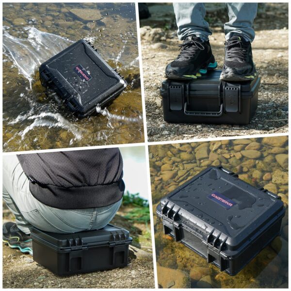 GAGITERVR Hard Carrying Case for DJI Air 2S / Mavic Air 2 Drone and More Accessories, Waterproof and Anti-drop All-round Protection(Not Include Drones and Accessories) - Image 3