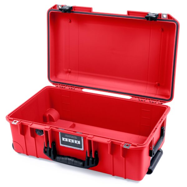 ColorCase Pelican Air 1535 Carry-on Case Red - Medium Size Waterproof Case (Case Only) - Black Handles TSA Locking Latches - Image 3