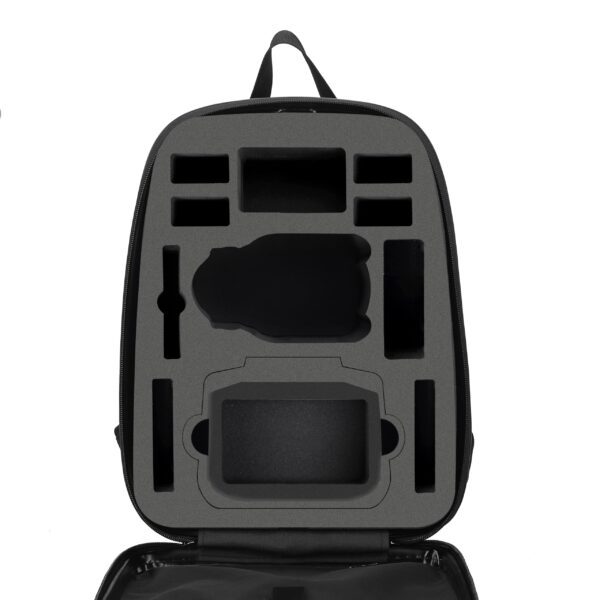 PONYRC Mini 4 Pro Case Backpack, Waterproof Shockproof Hard Shell Carrying Case Bag for DJI Mini 4 Pro Drone, DJI RC-N2/ DJI RC 2 & Other Mini 4 Pro Accessories - Image 2