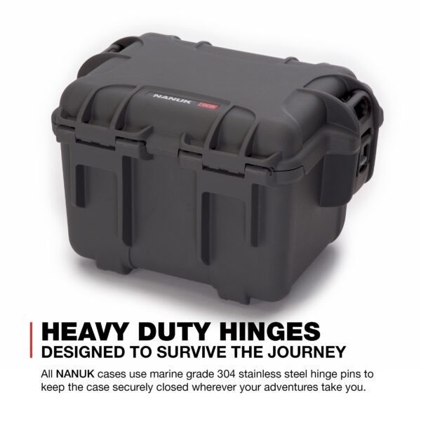 Nanuk 908 Waterproof Hard Case - Graphite - Image 4