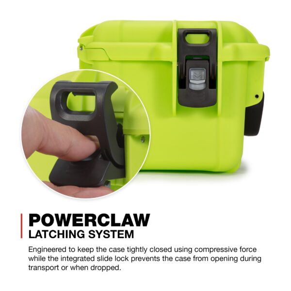 Nanuk 908 Waterproof Hard Case with Padded Dividers - Lime - Image 5