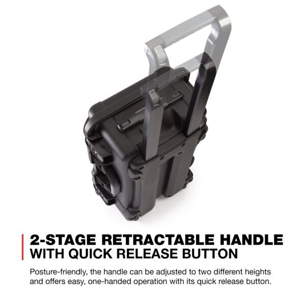 Nanuk Wheeled Series 935 Lightweight NK-7 Resin Waterproof Protective Case and Foam Insert - Black - Image 9