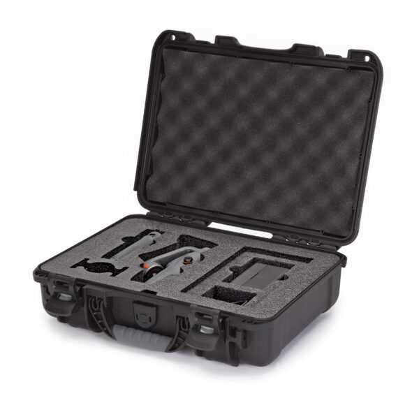 Nanuk 910 Waterproof Hard Case with Foam Insert for DJI Osmo Mobile 6 Vlog Combo, Black