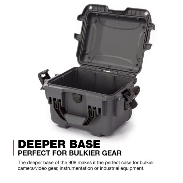 Nanuk 908 Waterproof Hard Case - Graphite - Image 6