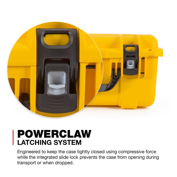 Nanuk 933 Waterproof Hard Case with Lid Organizer and Padded Divider - Yellow (933-6004) - Image 5