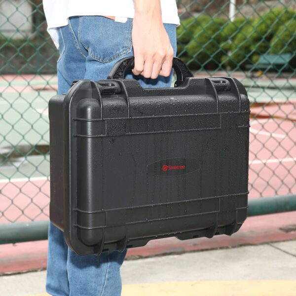 Smatree 2 Layers Waterproof Case for DJI FPV Combo, 28.3L Professional Hard Carrying Safe Suitcase for DJI FPV Drone and Other Accessories(Drone and Accessories are Not Included) - Image 4