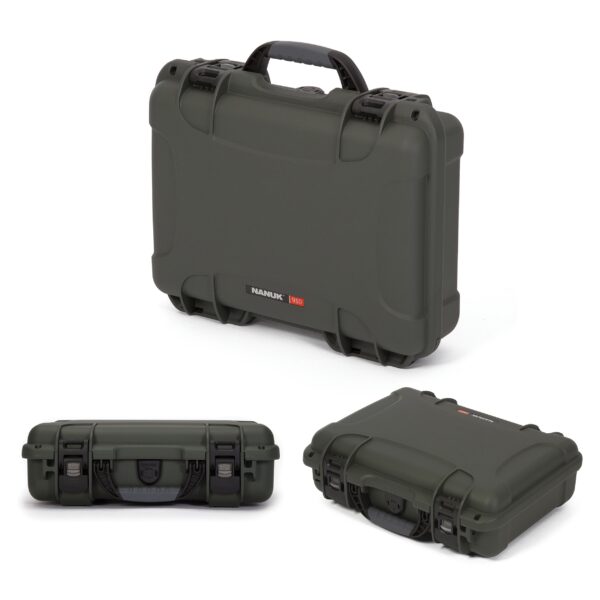 Nanuk 910 Waterproof Hard Case with Foam Insert for DJI Osmo Mobile 6 Vlog Combo, Olive - Image 7