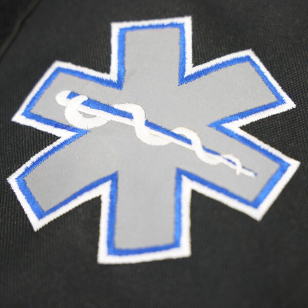 Lightning X Modular Large EMT Medic First Responder EMS Trauma Jump Bag w/Embroidered Name - BLACK - Image 2