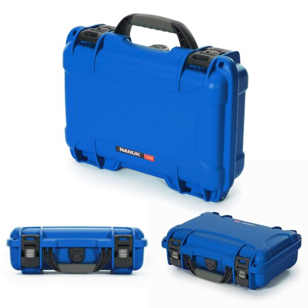 Nanuk 909 Waterproof Hard Case with Custom Foam Insert for 8 Pocket Knives - Blue (909-8KNI8) - Image 7